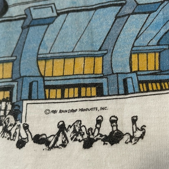 Vintage Rolling Stones 1981 Raglan Tee x The Knits - Picture 3 of 13